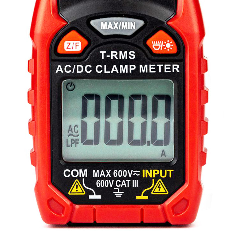 KAIWEETS HT206D Digital Clamp Meter, 6000 Counts, AC/DC Current, LowZ & LPF, NCV Detection Function