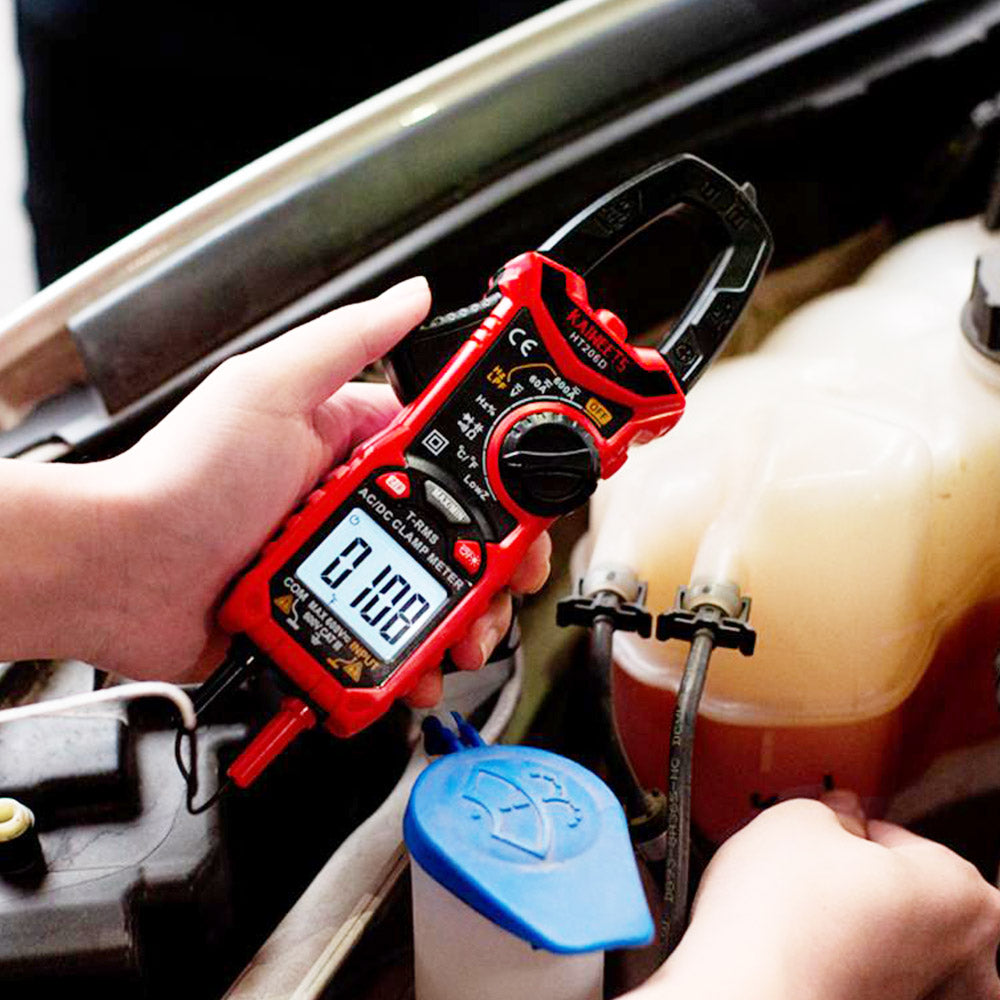 KAIWEETS HT206D Digital Clamp Meter, 6000 Counts, AC/DC Current, LowZ & LPF, NCV Detection Function