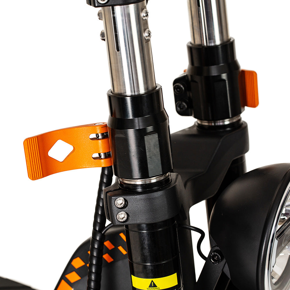 KuKirin G4 Max Off-road Electric Scooter, 1600W*2 Dual Motor 86km/h Max Speed 12-inch Tire 60V 35.2Ah 2112Wh Removable Battery 95km Range Hydralic Brake 38° climb 8 Light system Hydraulic damping absorption IP54 Waterproof