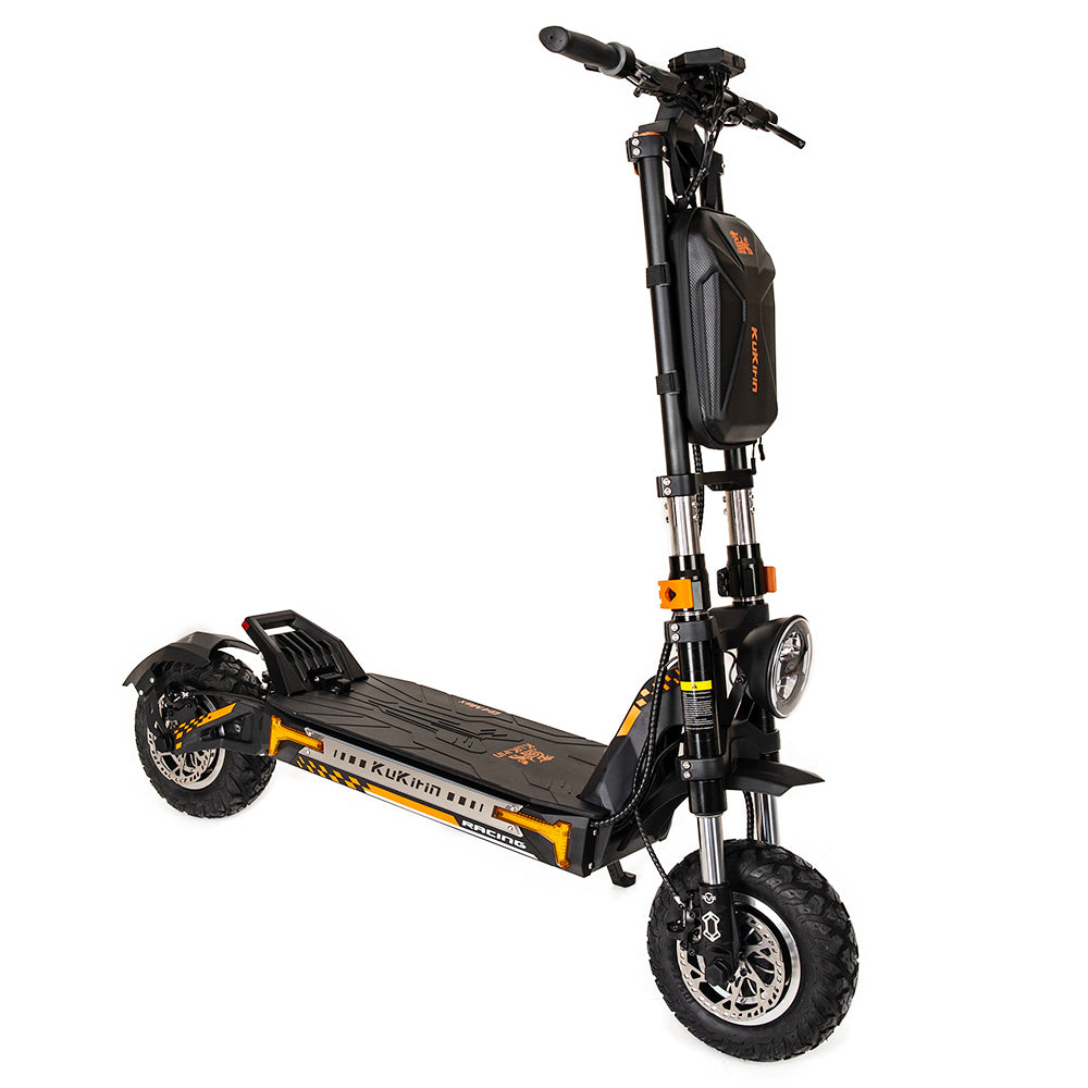 KuKirin G4 Max Off-road Electric Scooter, 1600W*2 Dual Motor 86km/h Max Speed 12-inch Tire 60V 35.2Ah 2112Wh Removable Battery 95km Range Hydralic Brake 38° climb 8 Light system Hydraulic damping absorption IP54 Waterproof