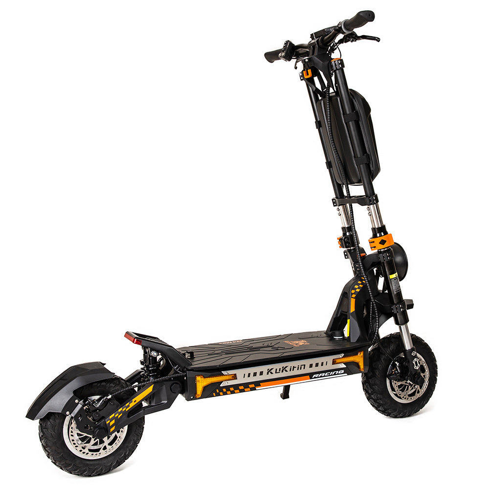 KuKirin G4 Max Off-road Electric Scooter, 1600W*2 Dual Motor 86km/h Max Speed 12-inch Tire 60V 35.2Ah 2112Wh Removable Battery 95km Range Hydralic Brake 38° climb 8 Light system Hydraulic damping absorption IP54 Waterproof