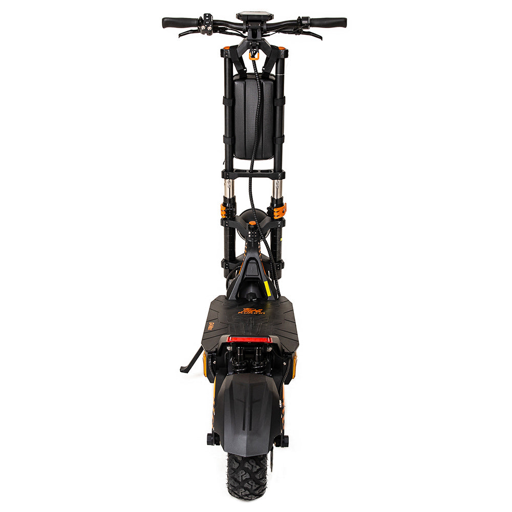KuKirin G4 Max Off-road Electric Scooter, 1600W*2 Dual Motor 86km/h Max Speed 12-inch Tire 60V 35.2Ah 2112Wh Removable Battery 95km Range Hydralic Brake 38° climb 8 Light system Hydraulic damping absorption IP54 Waterproof