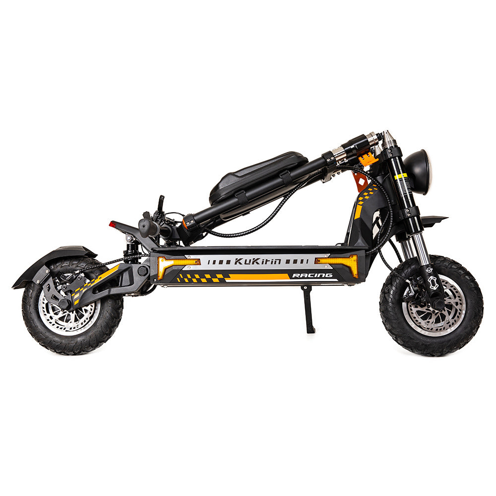 KuKirin G4 Max Off-road Electric Scooter, 1600W*2 Dual Motor 86km/h Max Speed 12-inch Tire 60V 35.2Ah 2112Wh Removable Battery 95km Range Hydralic Brake 38° climb 8 Light system Hydraulic damping absorption IP54 Waterproof