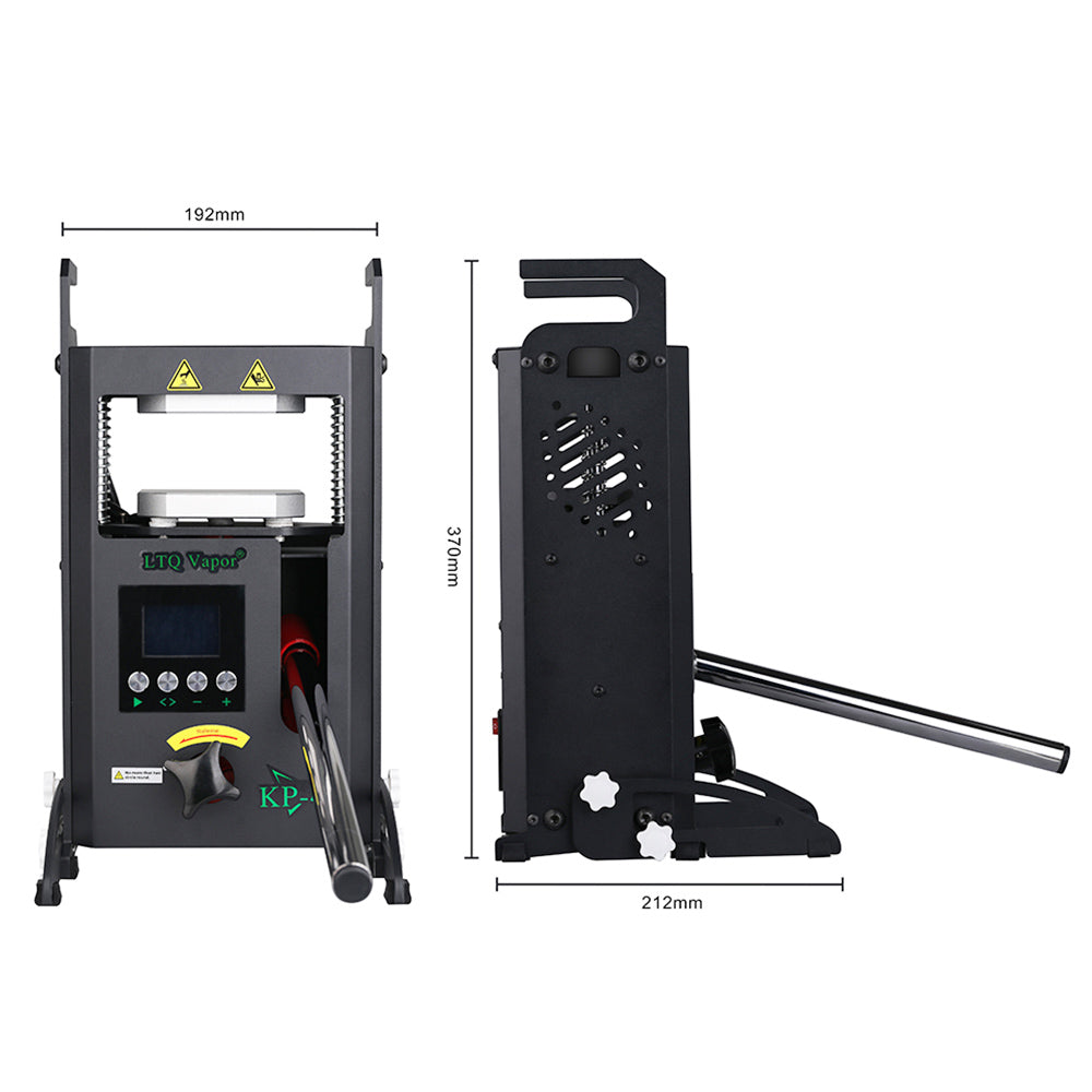 LTQ VAPOR KP-402 Heat Press Machine, Dual Heating Plates, 4 Ton Pressure Starter, Adjustable Temperature
