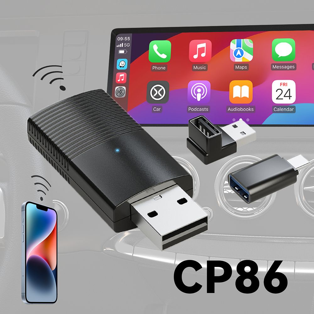 MINIX CP86 Wired CarPlay to Wireless Adapter