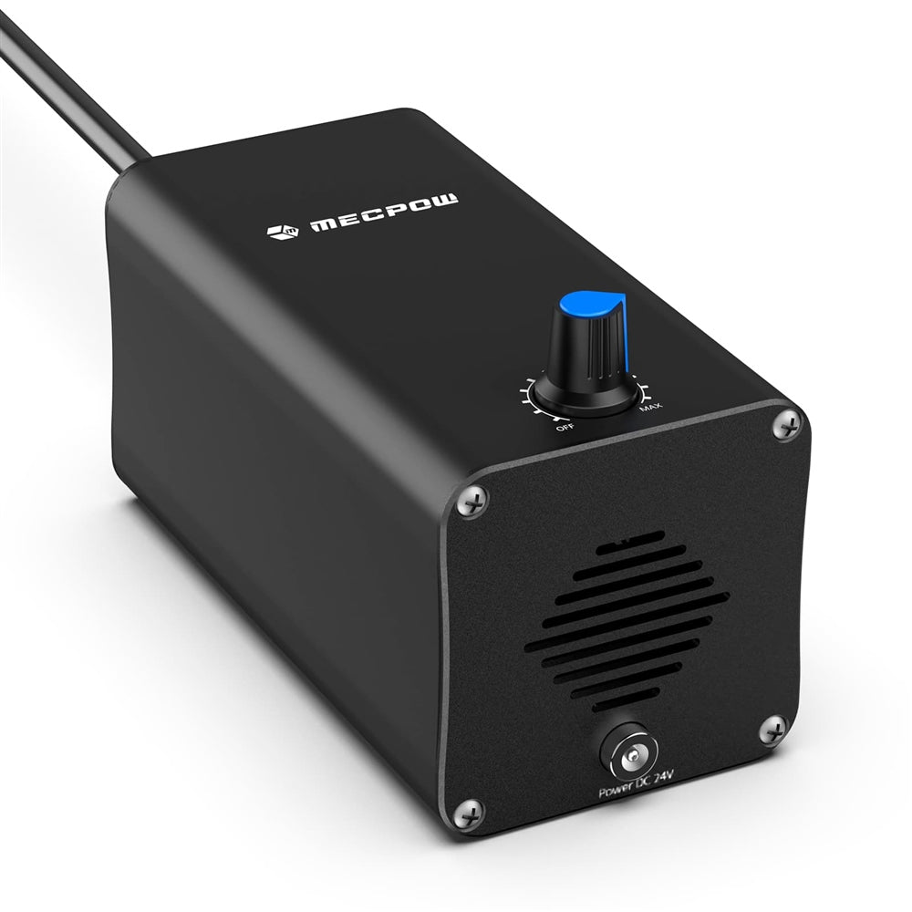 Mecpow X5 22W Laser Engraver Cutter, Auto Air Assist Kit, 0.08x0.1mm Laser Spot, 28000mm/min Engraving Speed, Safety Lock, Emergency Stop, Flame Detection, Offline Engraving, 600x600mm