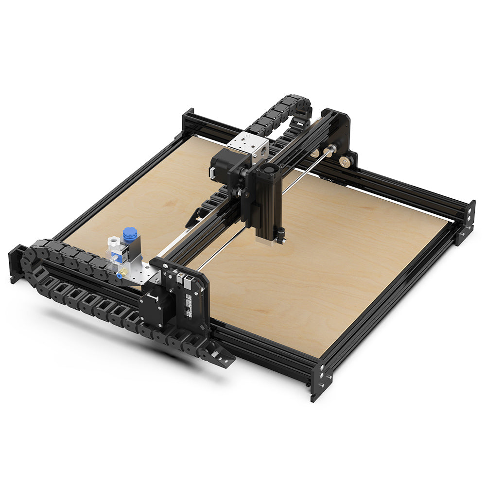 NEJE 3 Pro E30130 5.5W Laser Engraver Cutter, Auto Air Assist, APP Control, 0.06mm Compressed Spot, 0.01mm Precision, 1000mm/s, Engraving Size 400*410mm, Expandable to 400*1030mm