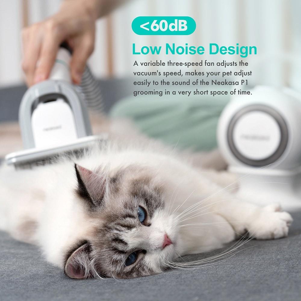 Neakasa P1 Pro Dog Clipper with Pet Hair Vacuum Cleaner