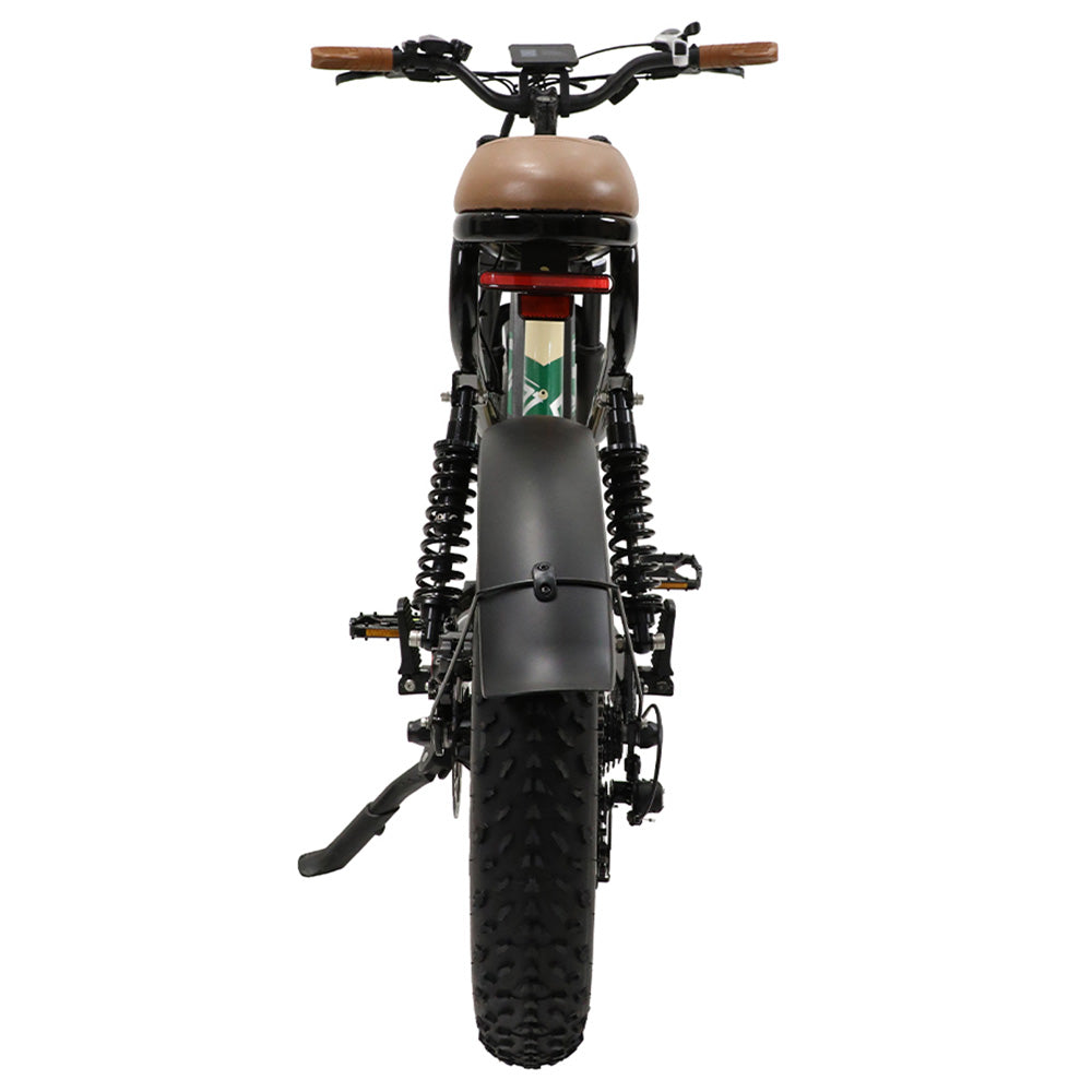 ONESPORT W66 Electric Bike, 500W Motor, 48V 13.5Ah Battery, 20*4.0 inch Tire, 25km/h Max Speed, 100km Range, Front & Rear Hydraulic Disc Brakes, Shock Absorbing Front Fork, 7-speed Transmission