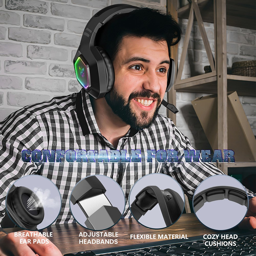 ONIKUMA K10 Wired Headphones Gaming Headset
