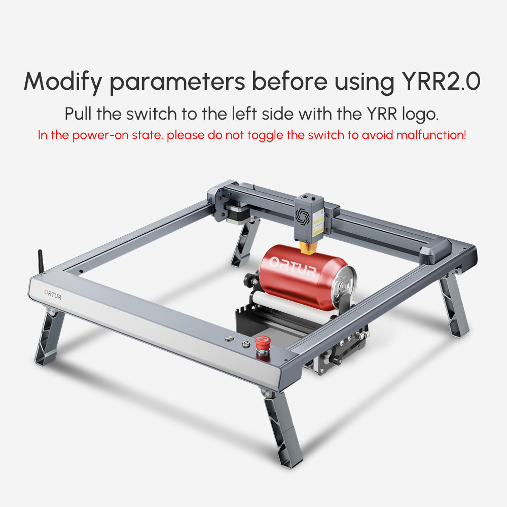 ORTUR FFT1.0 Foldable Feet for ORTUR Laser Master 3 Laser Engraver, 4Pcs
