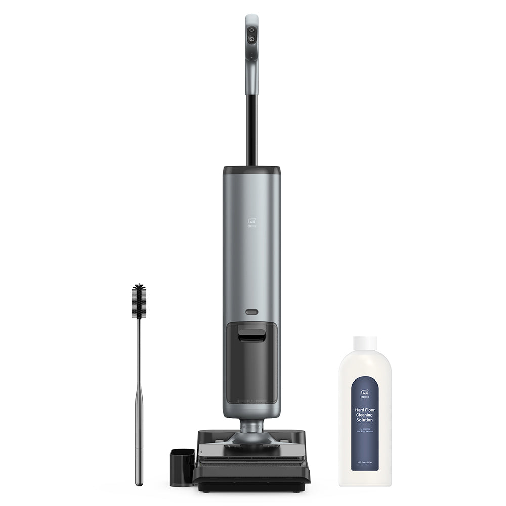 OSOTEK H200 Horizon Wet Dry Vacuum Cleaner, 14Kpa, Ultra-wide Track-wheel Roller Brush, Wipes to the Edge, 3-in-1 Wireless Floor Cleaner with Self-Cleaning, LED Display, Floor Brush, Smart Vacuum Cleaner for All Hard Floors