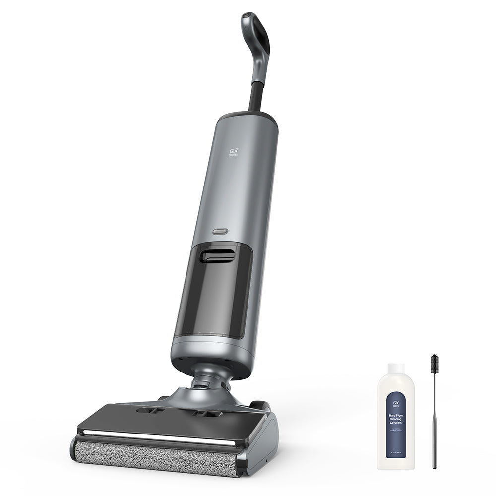 OSOTEK H200 Horizon Wet Dry Vacuum Cleaner, 14Kpa, Ultra-wide Track-wheel Roller Brush, Wipes to the Edge, 3-in-1 Wireless Floor Cleaner with Self-Cleaning, LED Display, Floor Brush, Smart Vacuum Cleaner for All Hard Floors