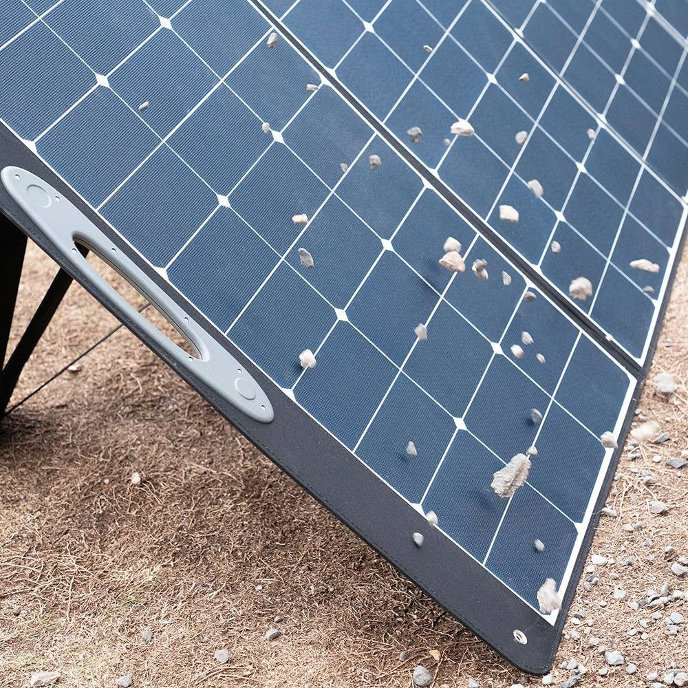 OUKITEL PV400 400W Foldable Portable Solar Panel with Kickstand, 23% Energy Conversion Rate, IP65 Waterproof