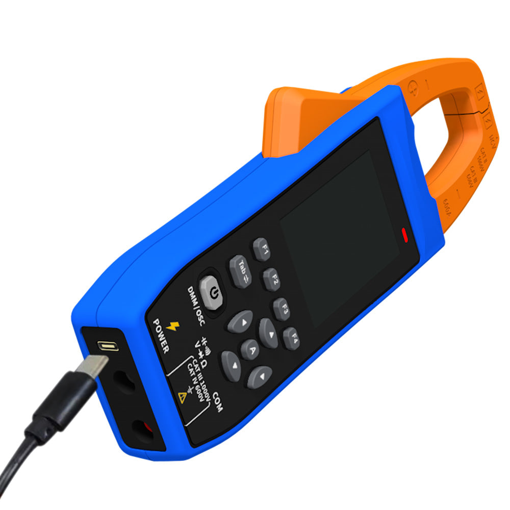 OWON CMS101 3-in-1 Digital Clamp Meter, 1000A AC/DC, Recorder and Oscilloscope Function, 20000 Counts