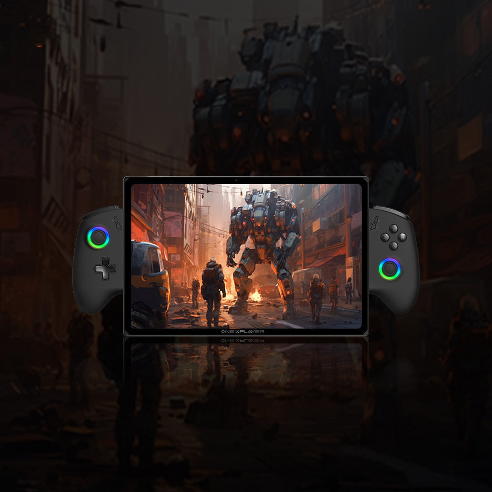 One Netbook OneXPlayer X1 Pro Handheld Gaming PC, AMD Ryzen AI 9 HX 370 12 Cores Max 5.1GHz, 10.95'' 2560*1600 120Hz LTPS Screen, 64GB LPDDR5x 7500MHz RAM 2TB SSD, 2*USB-C, 1*USB3.2, 1*TF Card, 1* Oculink, 1*3.5mm Audio, Harman Sound System - US Plug
