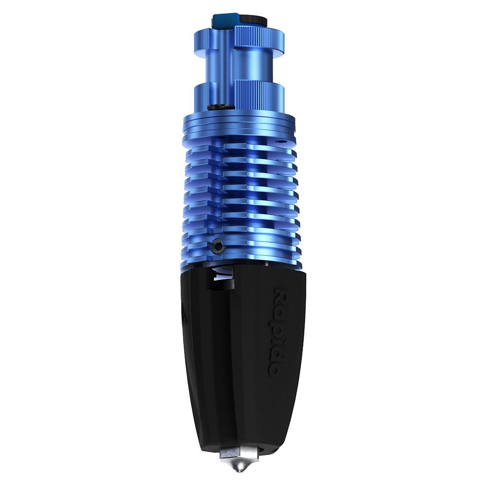 Phaetus Rapido 2.0 UHF Hotend, for Prusa 3D Printers and Volcano and V6 Nozzle, 350 Celsius Max Printing Temperature, Compatible with Thermoplastic Filaments and Composite Materials - Blue