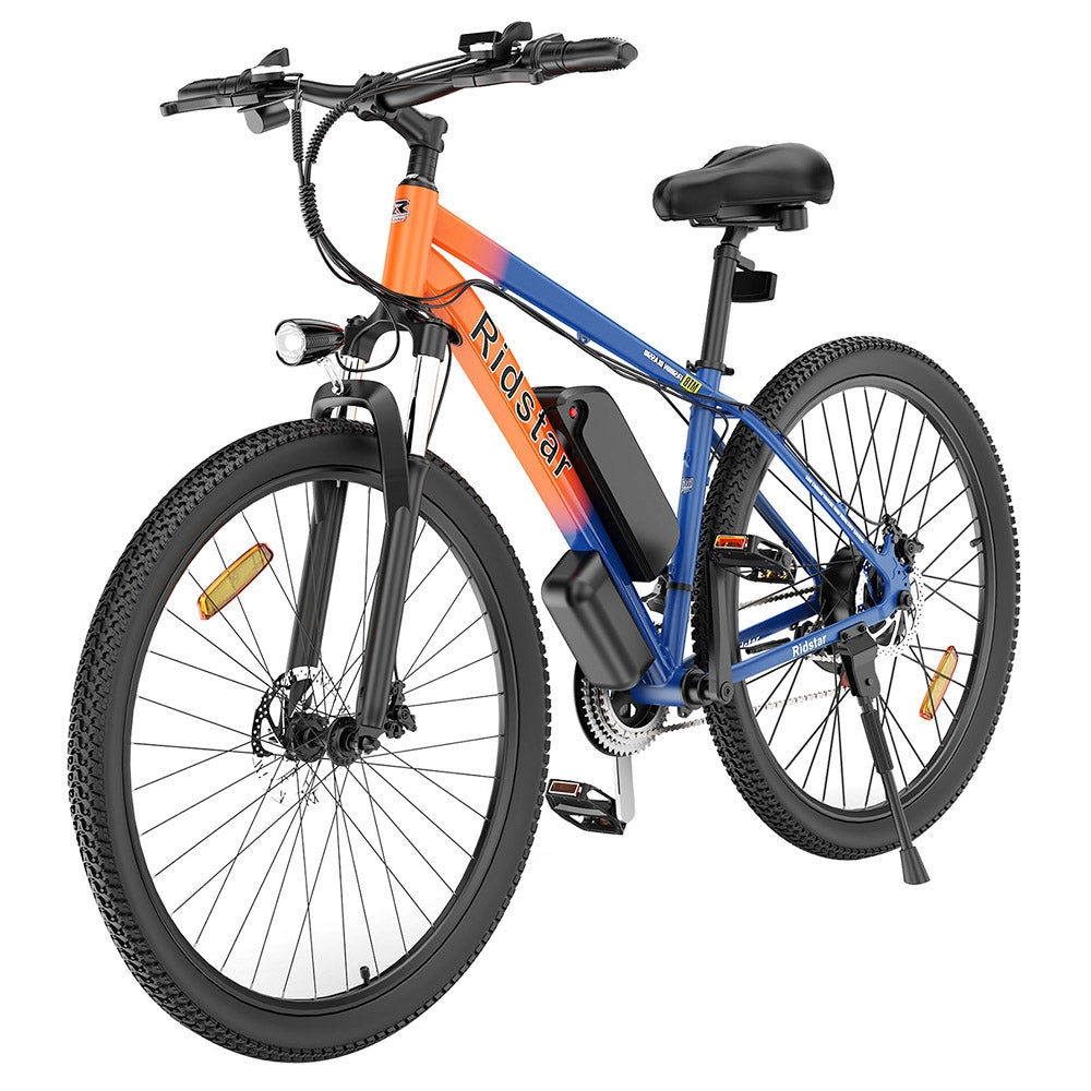 Ridstar S29 Electric Bike 29*2.0 inch Tires 1000W Motor 48V 15Ah Battery 50km/h Max Speed 80km Max Range Mechanical Disc Brakes SHIMANO 21 Speed