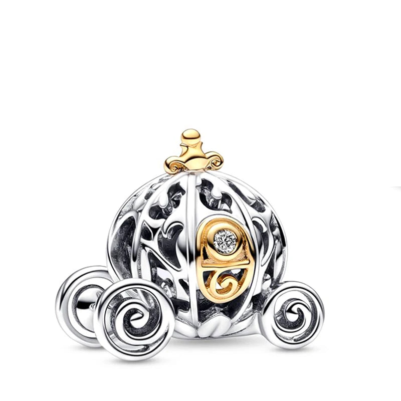 925 Silver Original Charm Beaded Pendant Suitable For Pandora Bracelet Planet Marvel Series Beads
