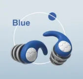 New 1Pair Sleeping Ear Plugs Noise Reduction Ear Protector Soft Nano Silica Gel Earplug Waterproof Tapones Para Dormir Earplugs