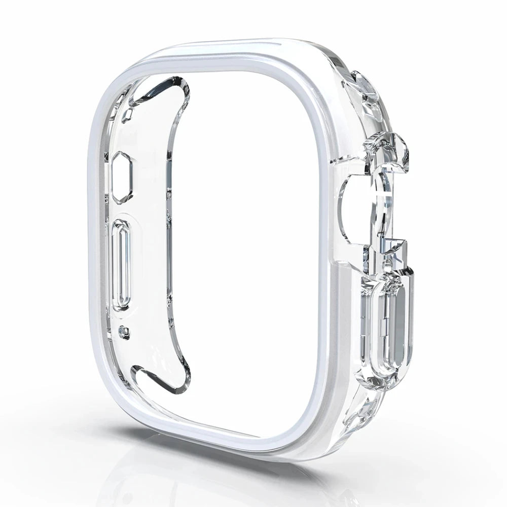 For Apple Watch Ultra 49mm 44mm 45mm TPU Protective Case Silicone Bumper Cases Cover Shell For iWatch Series 8 7 6 se 5 4