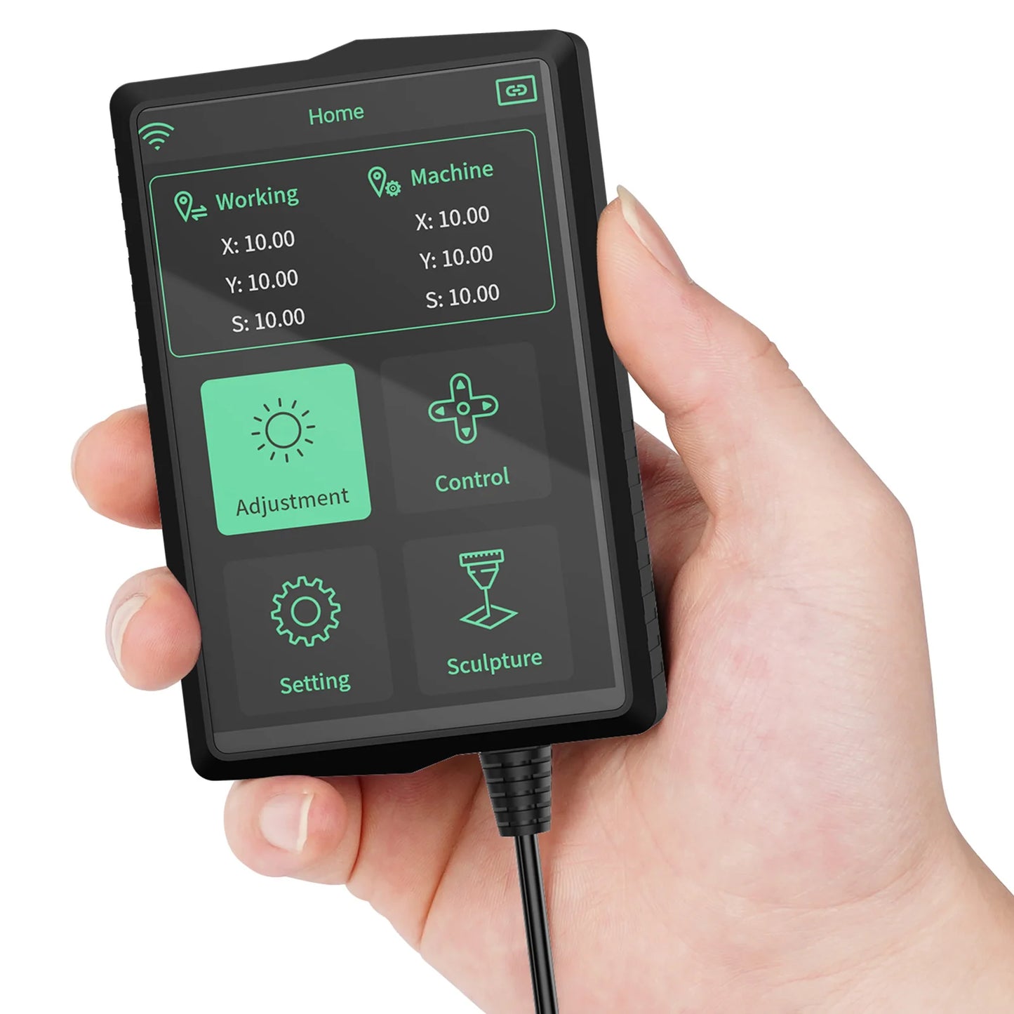 Pantalla táctil TwoTrees de 3,5" para grabador láser portátil de la serie TTS Pro, compatible con TTS-55 Pro, TTS-10 Pro y TTS-20Pro