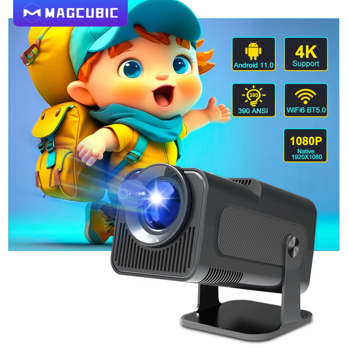 Magcubic HY320 4K Android Projector