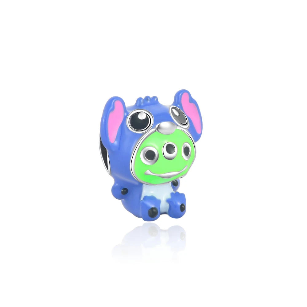 Disney Stitch Marvel Rescuer Star Charms Wars Beads For Original Pandora 925 sterling silver Bracelet Necklace For Women Jewelry