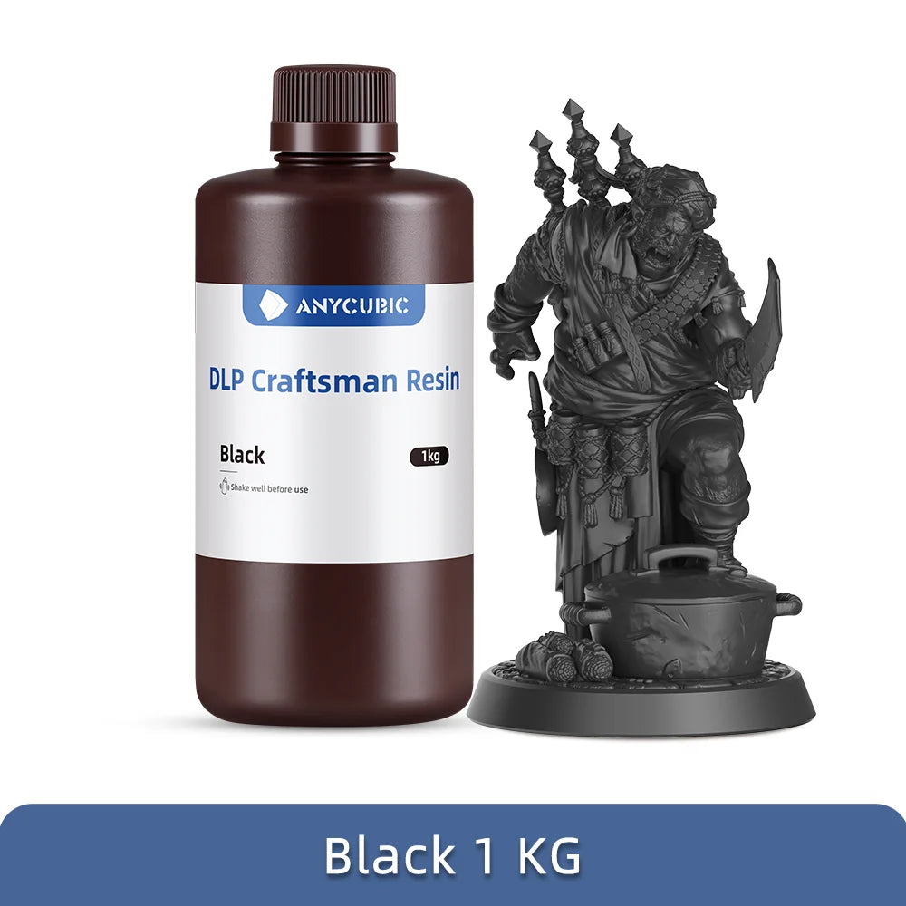 ANYCUBIC DLP Craftsman Resin DLP Exclusive Resins Long Shelf Life High Accuracy 3D Printing Material Developed For Photon Ultra