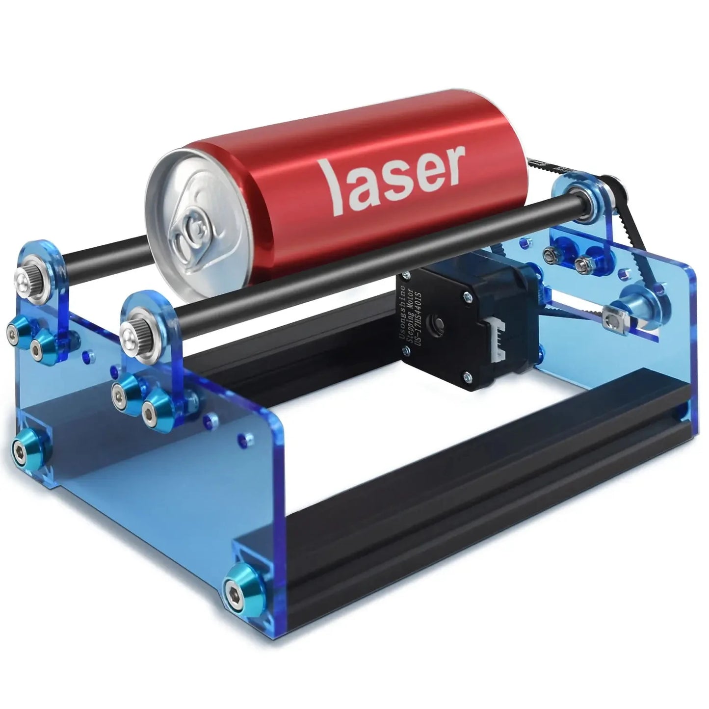 TWOTREES Laser Universal Laser Engraver Y-Axis Rotary Shaft Rotary Roller 360 Degree Rotating For Engraving Cylindrical Objects