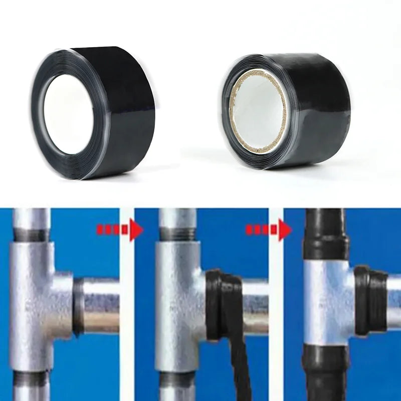 1Roll Self-adhesive Waterproof Tape With High Pressure Resistance And Strong Leak-stopping And Water-stopping Repair