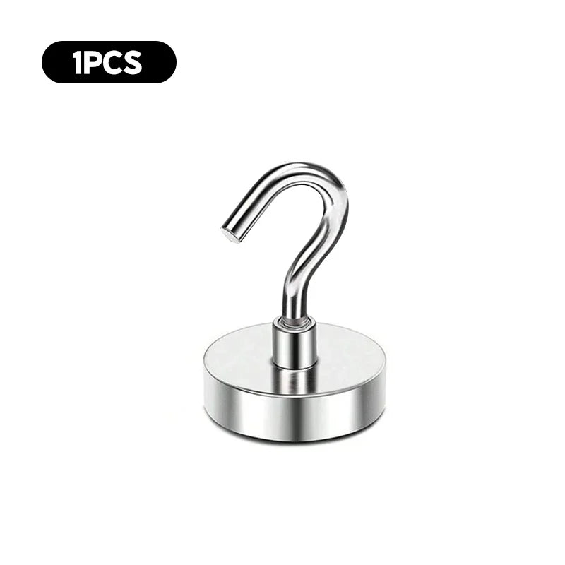 2kg to 12k 1pc small strong neodymium magnet hook, suitable for home kitchens, workplaces, offices, etc
