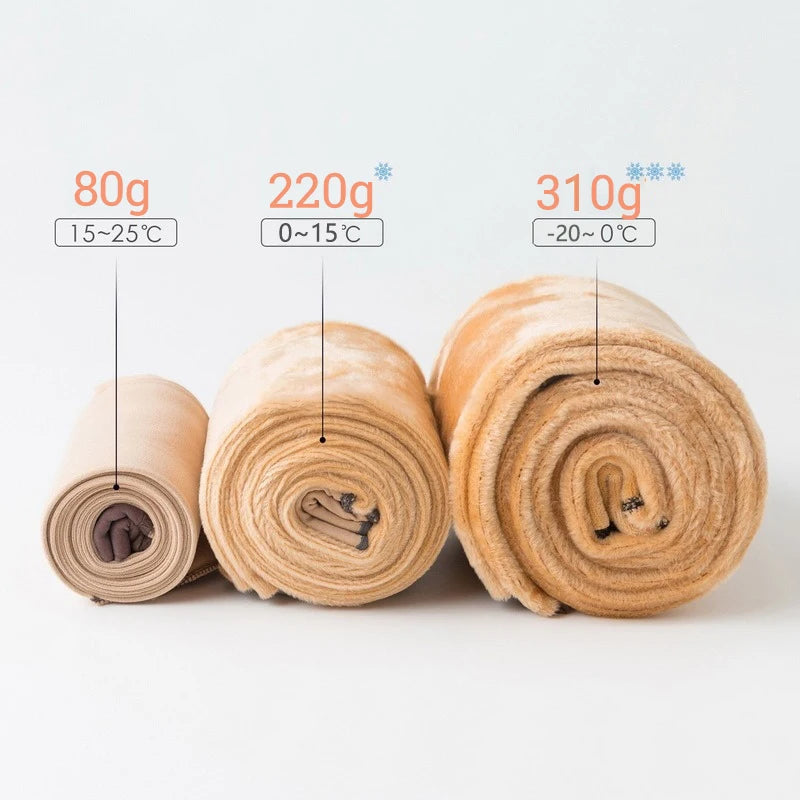 Medias térmicas de invierno para mujer, cálidas, de forro polar, elásticas, translúcidas, ajustadas, de terciopelo, gruesas, sexys, de cintura alta.
