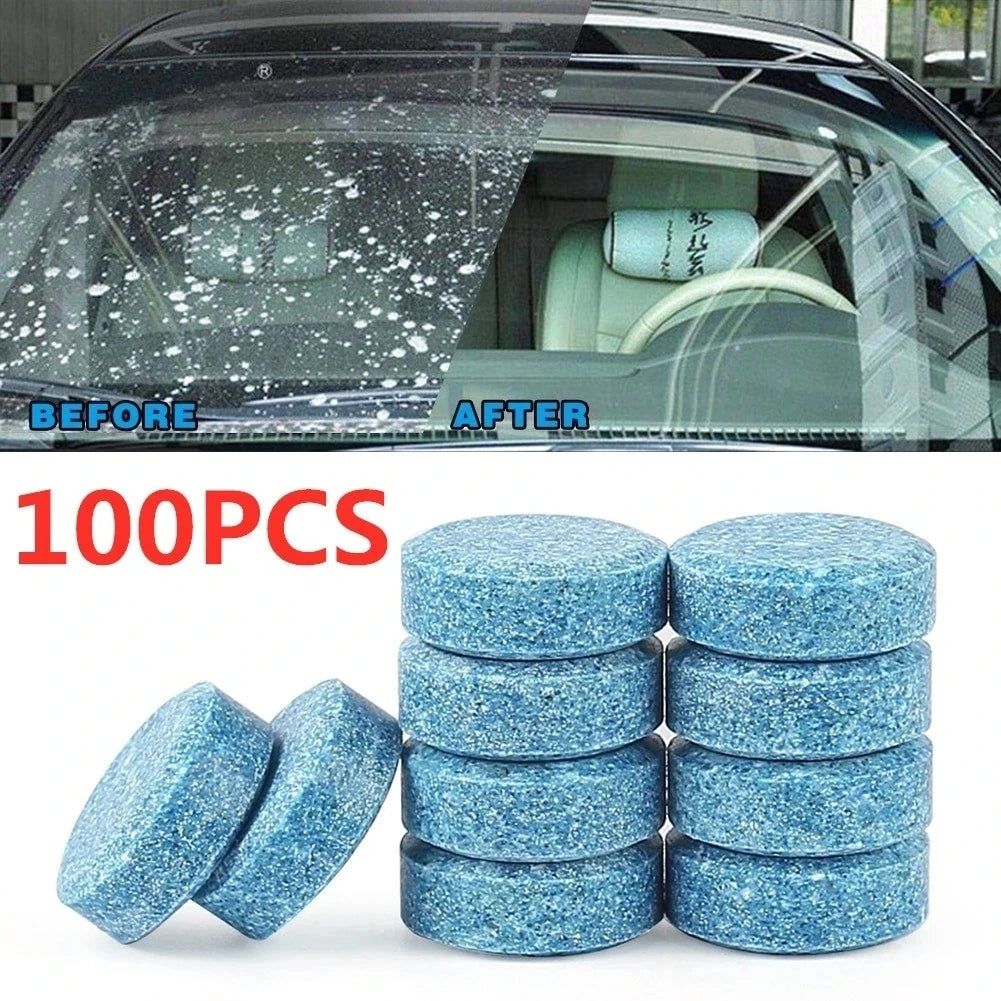 Limpiador sólido Limpiador de parabrisas de coche Tableta efervescente Limpiacristales automático Tabletas concentradas de limpieza sólida Detergente
