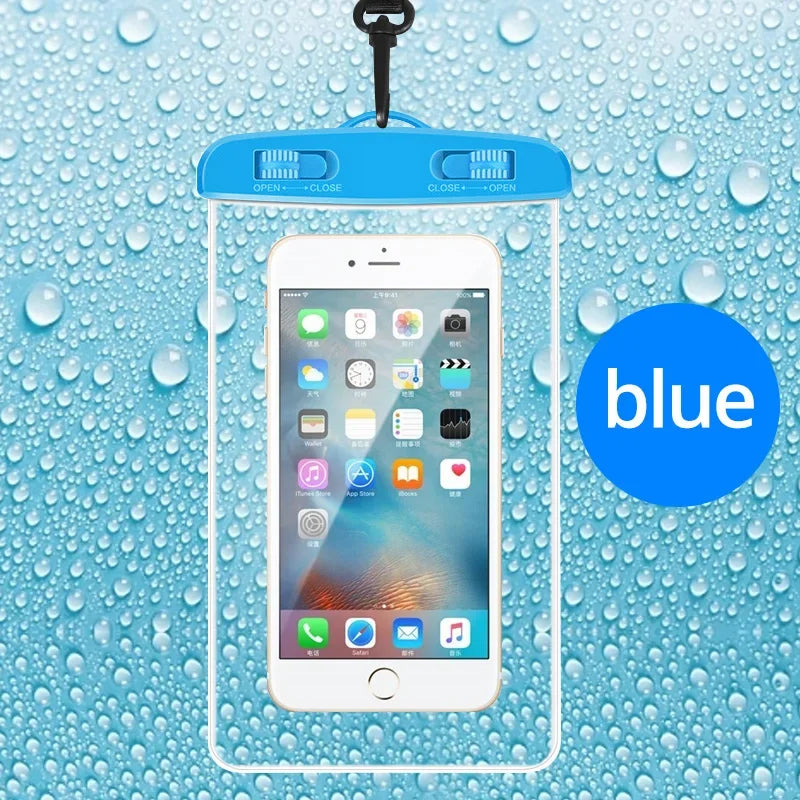 Waterproof Phone Case Swimming Water Proof Bag Universal Underwater Protector Pouch Cover For iPhone Samsung below 6.7" Phone