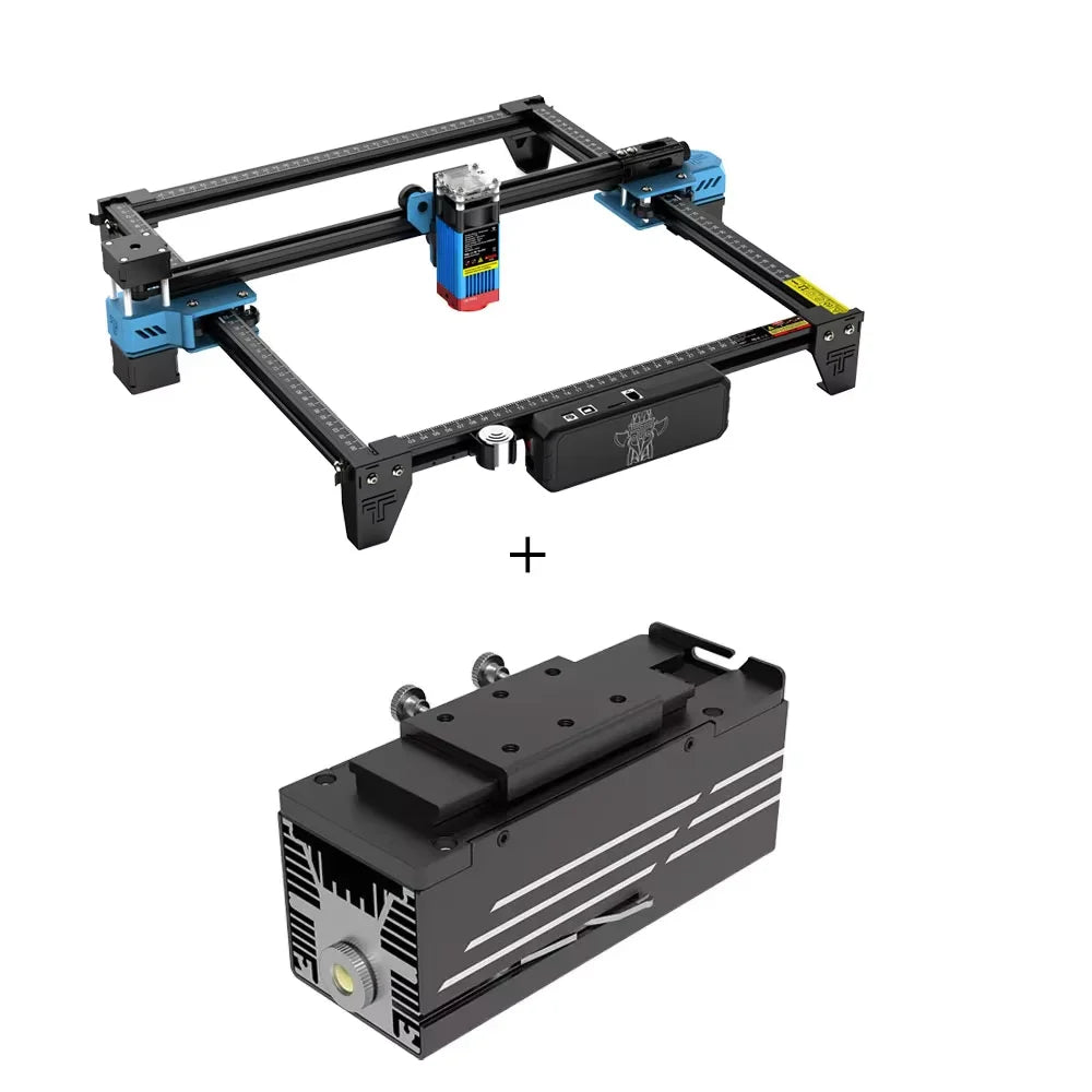 TWOTREES TTS-55 Laser Engraving Machine With Wifi Offline Control 1064nm Red Laser Engraver for Engraving Jewelry Ring Bracelet