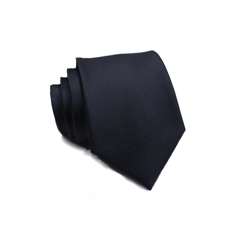 8cm Classic Men's Tie Blue Plaid Striped Neck Tie Paisley Floral Neckties Daily Wear Cravat Wedding Party Gift