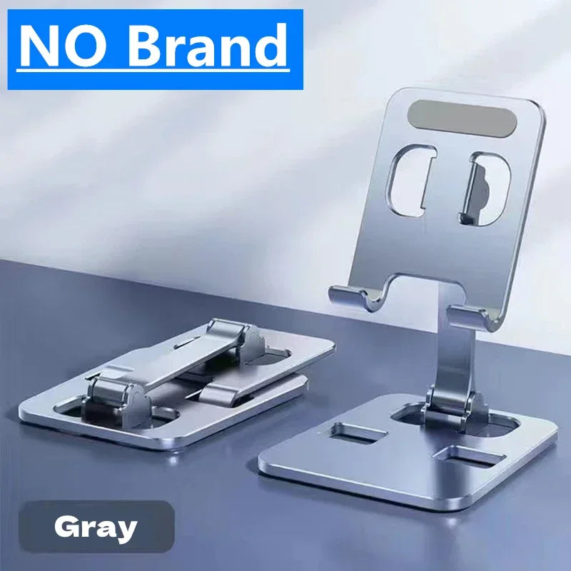 VIKEFON Aluminum Alloy Portable Tablet Holder For iPad Adjustable Flexible Folding Lazy Desktop Live Mobile Phone Stand Mount