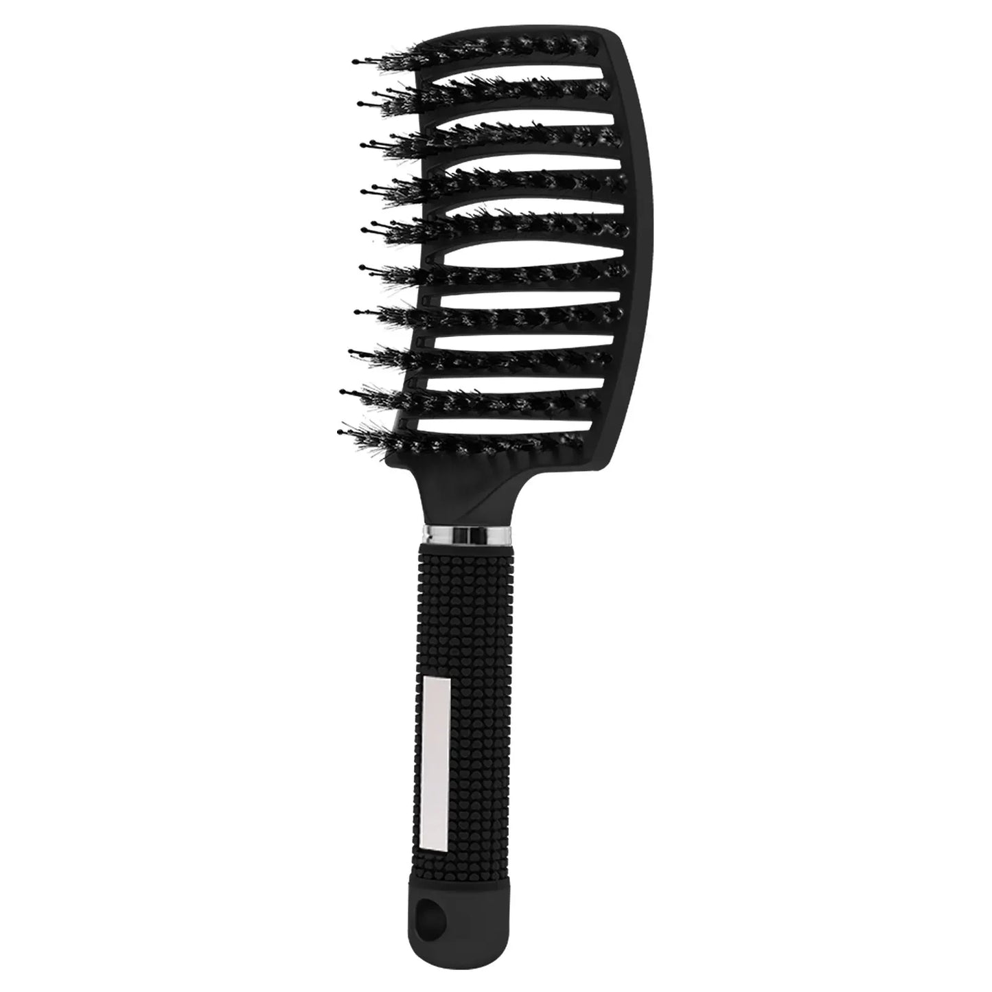 Cepillo para el cabello, peine para desenredar, cepillo para el cabello con cerdas y nailon, peine de masaje húmedo para mujeres, herramientas de peluquería para rizos.