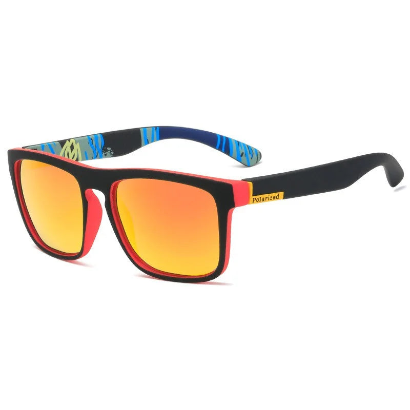 Gafas de sol rectangulares para hombre y mujer, deportivas y de pesca, para conducir, para hombre y mujer