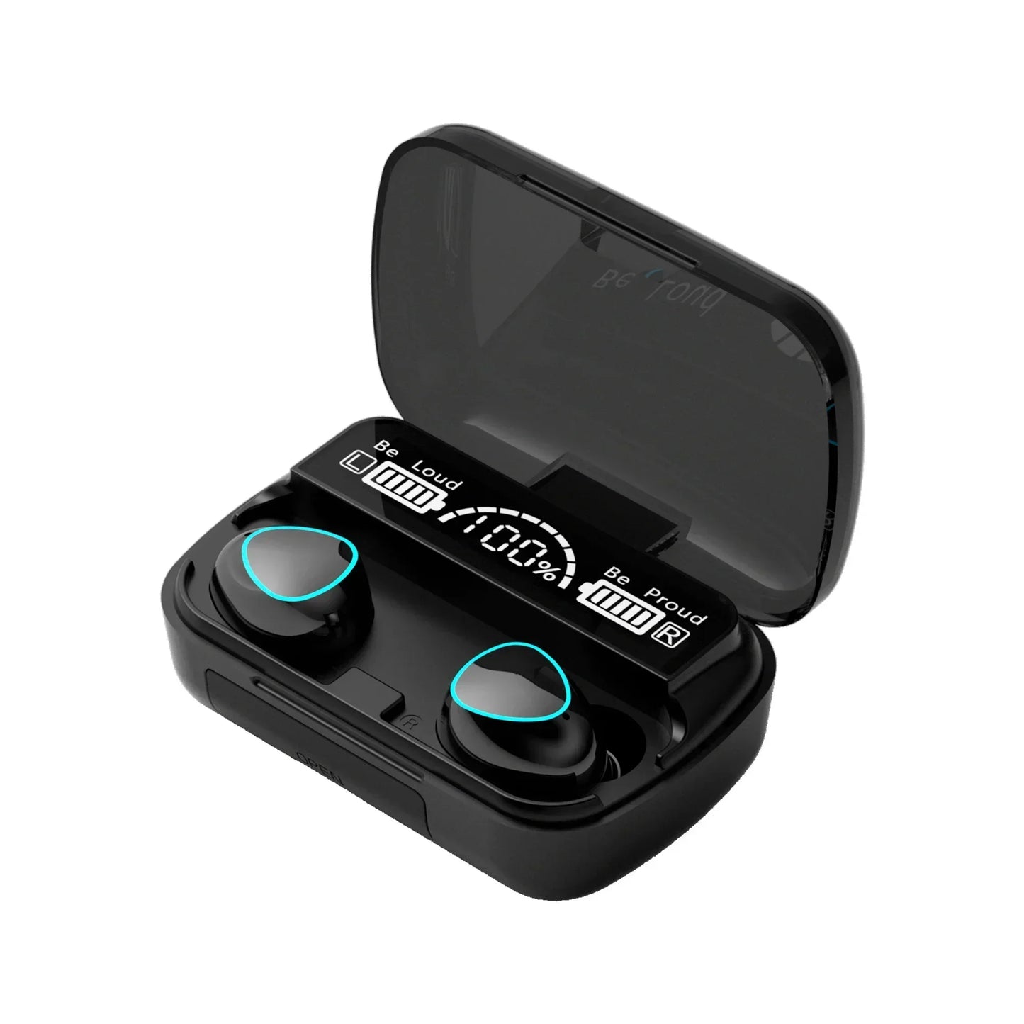 Auriculares inalámbricos Bluetooth M10 originales, deportivos, estéreo, con cancelación de ruido, micrófono y altavoz, para gamers.