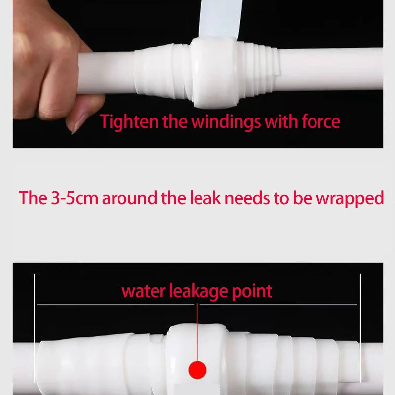 1Roll Self-adhesive Waterproof Tape With High Pressure Resistance And Strong Leak-stopping And Water-stopping Repair