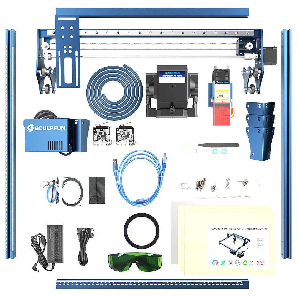SCULPFUN S30 Pro Max 20W Laser Engraver Cutter
