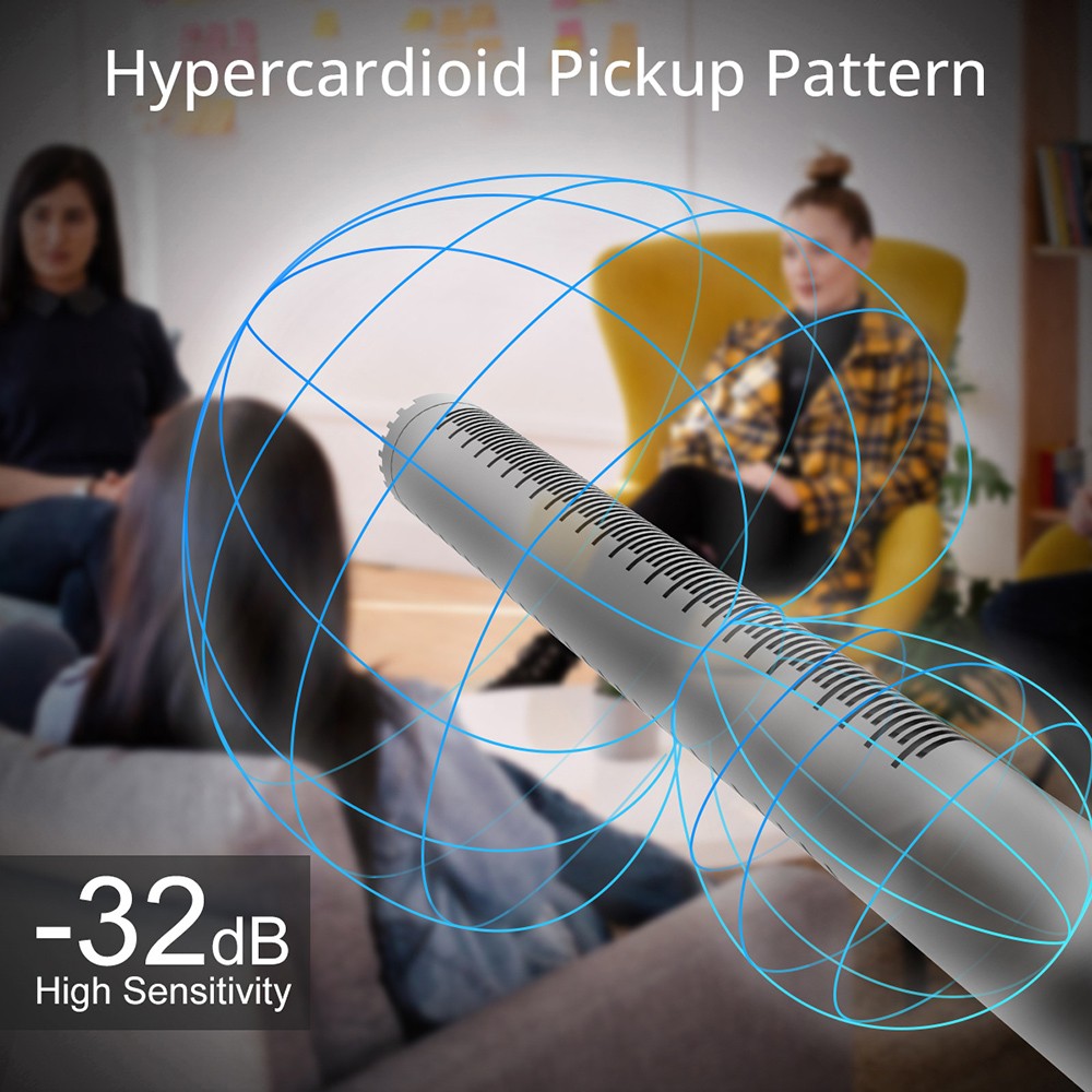 SYNCO D2 Hypercardioid Shotgun Microphone