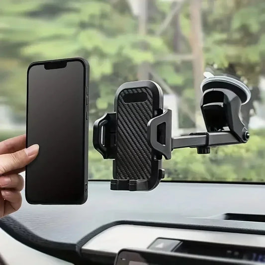 Soporte de teléfono para coche, multifuncional, para salpicadero, parabrisas, ventilación, ventosa, GPS, para iPhone, Samsung, Xiaomi, universal.