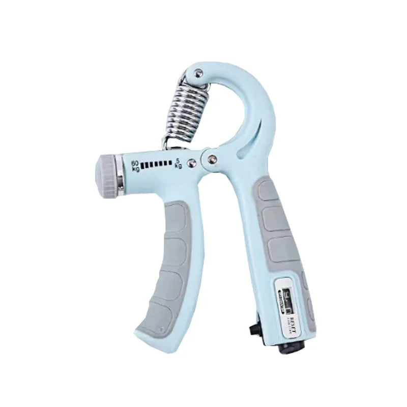 Entrenador de fuerza de agarre, fortalecedor de antebrazo, exprimidor de mano, resistencia ajustable, fortalecedor de agarre de mano para desarrollo muscular