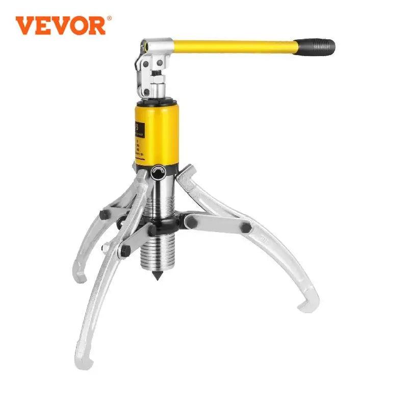 Extractor de engranajes hidráulico VEVOR de 5/10/15 toneladas, extractor de cojinetes de rueda, herramientas separadoras ajustables de dos y tres mordazas para taller de reparación de garaje.
