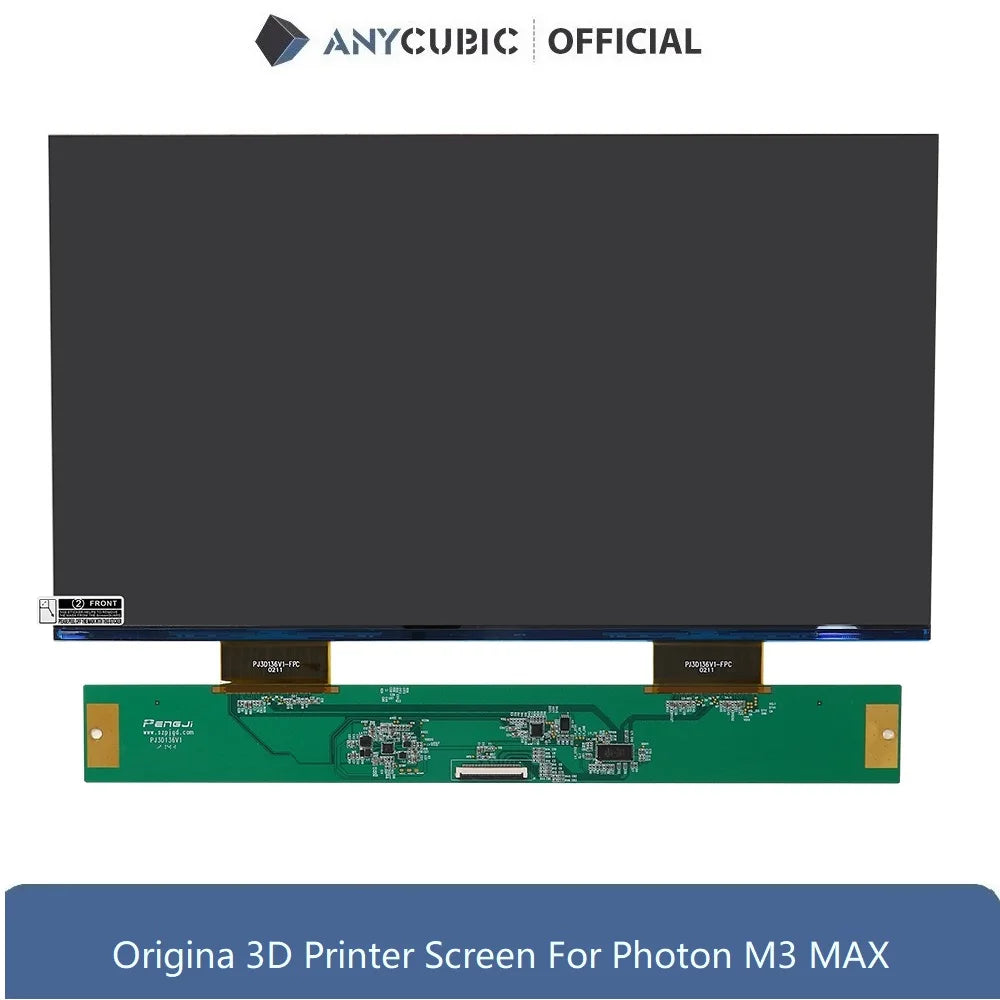 Pantalla de exposición original para impresora 3D ANYCUBIC Photon M3 MAX, accesorios y piezas para impresora 3D.