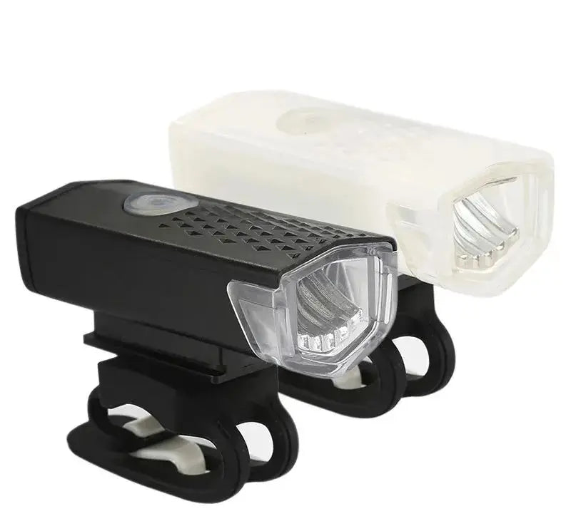 MTB Bike Lights Set USB LED Rechargeable Waterproof Mountain Bike Headlight Bicycle Light Front Warning Cycling Accessorie