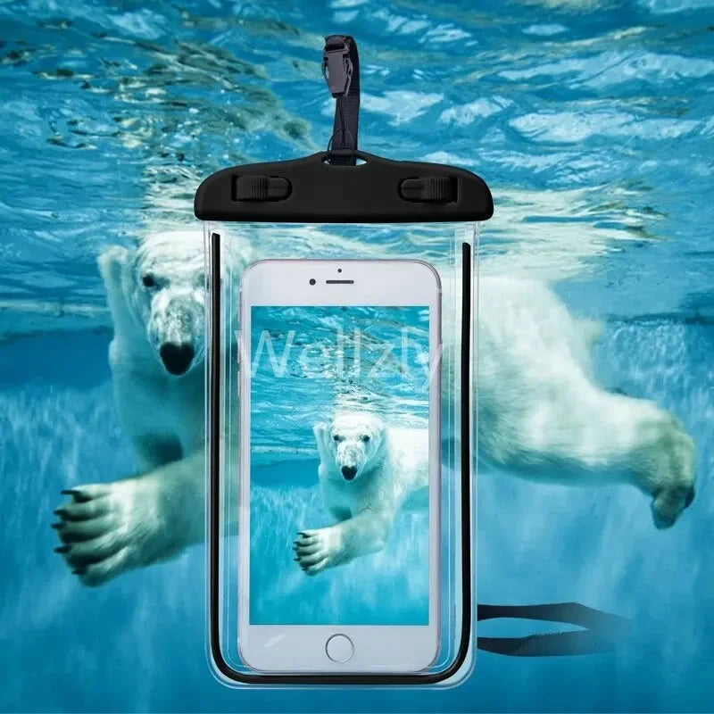 Waterproof Phone Case Swimming Water Proof Bag Universal Underwater Protector Pouch Cover For iPhone Samsung below 6.7" Phone